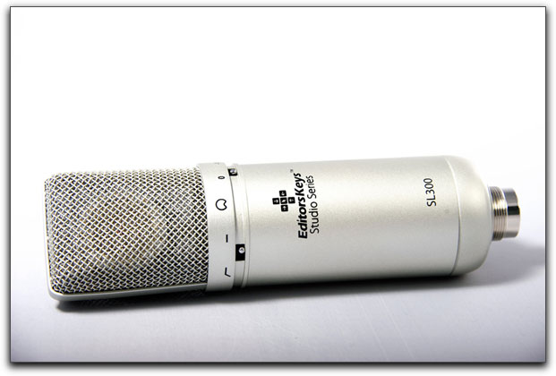 Editors Keys SL300 Studio Microphone USB avec berceau anti-choc pour microphone/boîtier/câblage